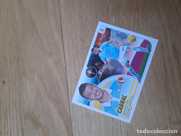 Cromos de f&uacute;tbol: Cabral 4 celta este 16 17 2016 2017 sin pegar - Foto 1