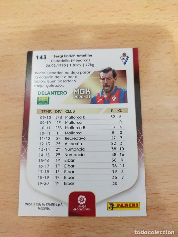 Cromos de f&uacute;tbol: Megacracks 20/21. Sergi Enrich. Eibar. - Foto 2