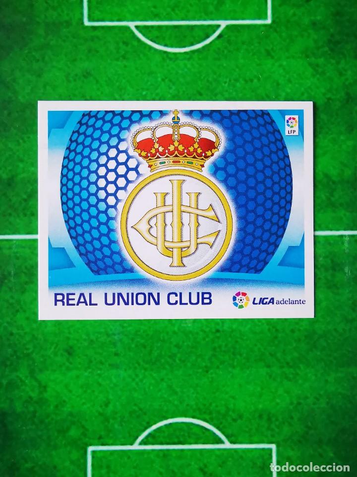 Cromos de F&uacute;tbol: CROMO FUTBOL 09 10 SIN PEGAR LIGA ESTE 2009 2010 REAL UNION DE IRUN CLUB ESCUDO