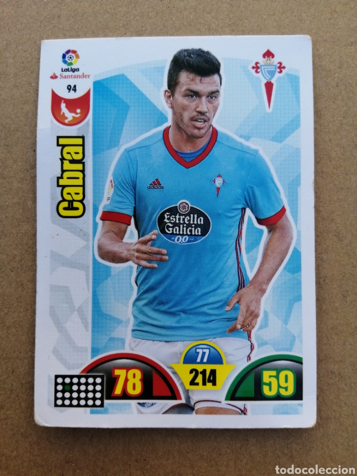 Cromos de f&uacute;tbol: PANINI 2017-18 - CABRAL - 94 CELTA - Foto 1