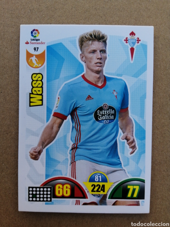 Cromos de f&uacute;tbol: PANINI 2017-18 - WASS - 97 CELTA - Foto 1