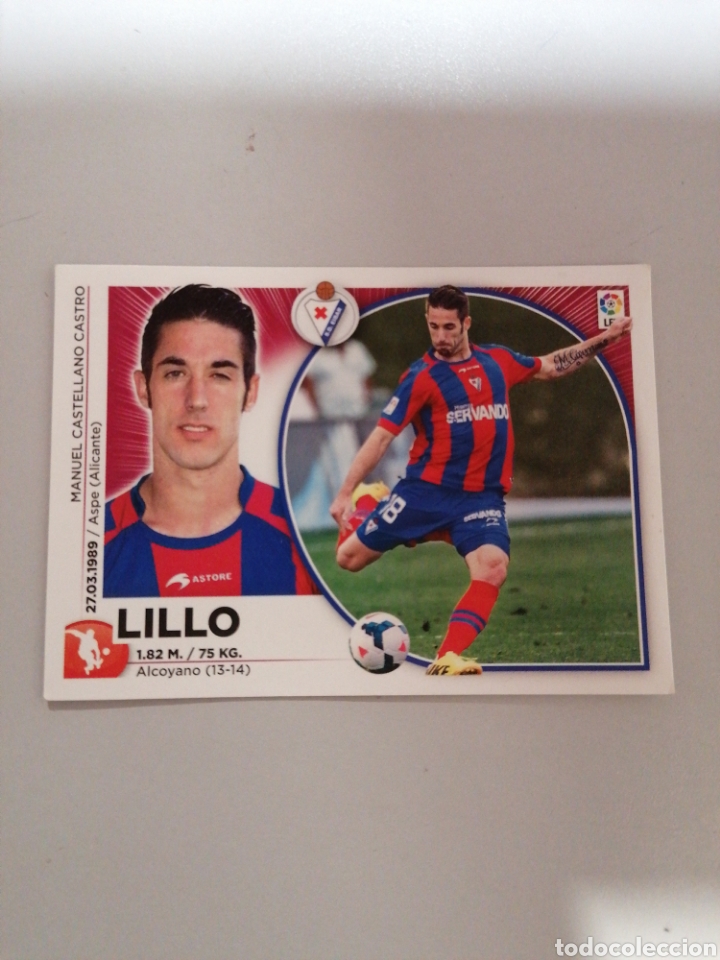 Cromos de f&uacute;tbol: 14 15 2014 2015 LILLO 4 EIBAR EDICIONES ESTE PANINI SIN PEGAR - Foto 1