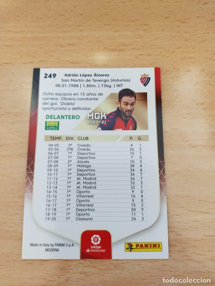 Cromos de f&uacute;tbol: Megacracks 20/21. Adrian. Osasuna. - Foto 2