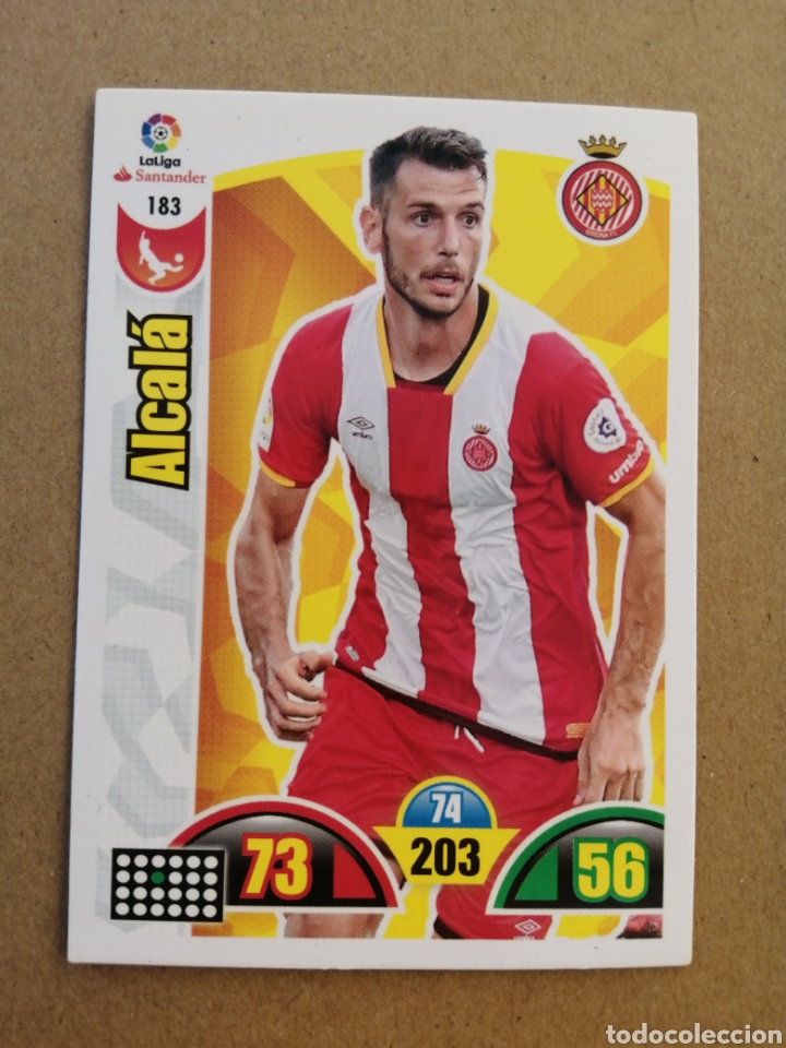 Cromos de f&uacute;tbol: PANINI 2017-18 - GIRONA - 183 ALCAL&Aacute; - Foto 1