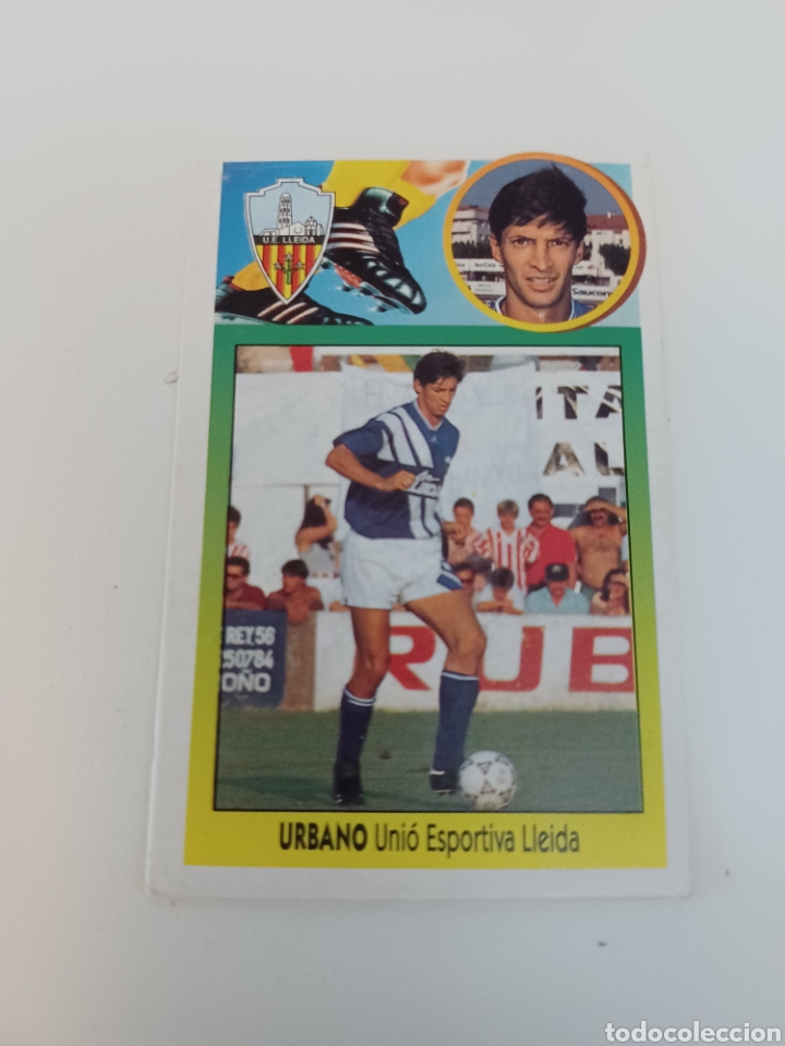 Figurine di Calcio: Cromo F&uacute;tbol Liga Este 93-94 URBANO UNIO ESPORTIVA LLEIDA EDICIONES ESTE