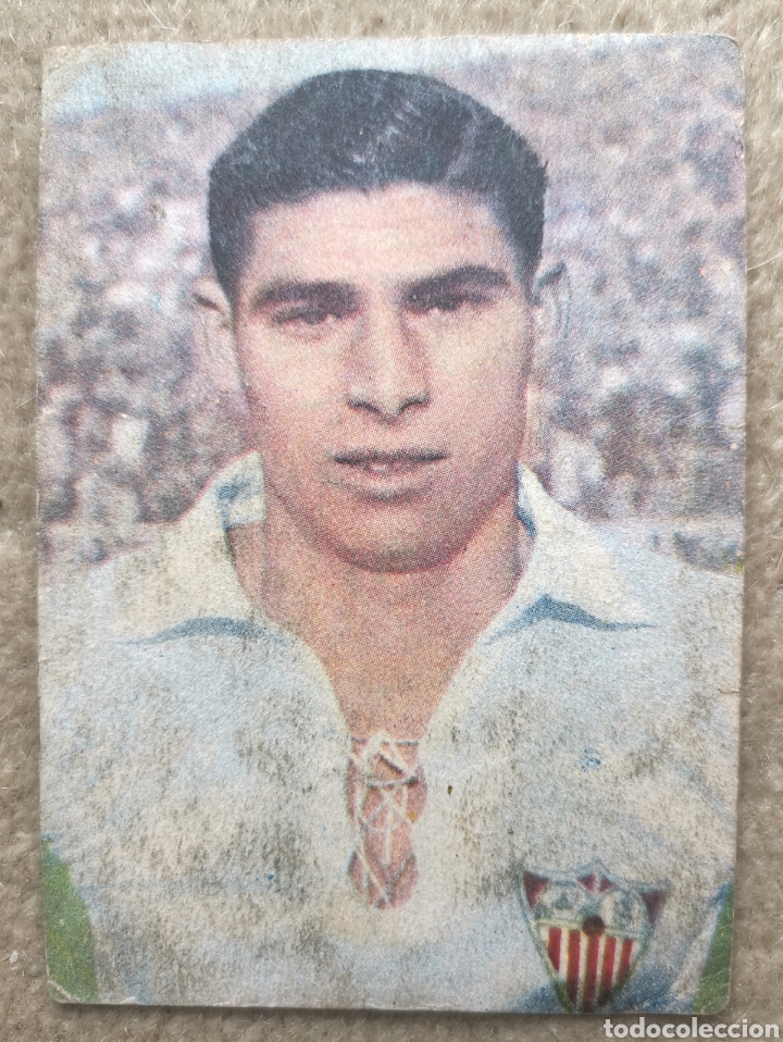 Cromos de Futebol: Cromo HERRERA II - Sevilla Club de F&uacute;tbol -Chocolates Dulcinea de Quintana de la Orden 7x10cm
