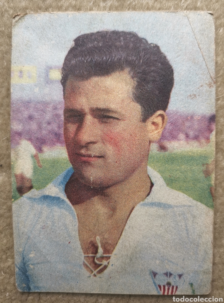 Fu&szlig;ball-Sticker: Cromo ENRIQUE - Sevilla Club de F&uacute;tbol -Chocolates Dulcinea de Quintana de la Orden 7x10cm
