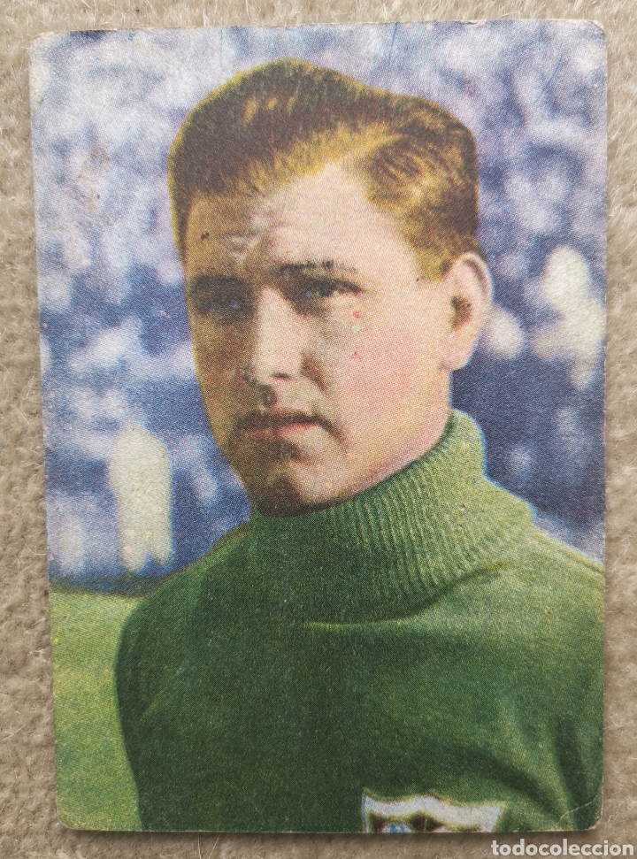 Cromos de F&uacute;tbol: Cromo BUSTOS - Sevilla Club de F&uacute;tbol -Chocolates Dulcinea de Quintana de la Orden 7x10cm