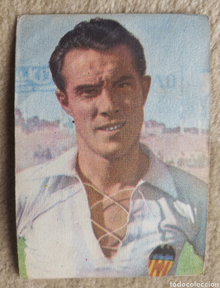 Cromos de F&uacute;tbol: Cromo BADENES - Valencia Club de F&uacute;tbol -Chocolates Dulcinea de Quintana de la Orden 7x10cm