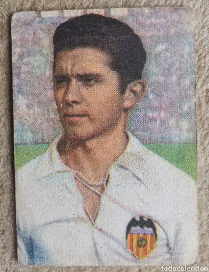 Football Stickers: Cromo MIR - Valencia Club de F&uacute;tbol -Chocolates Dulcinea de Quintana de la Orden 7x10cm