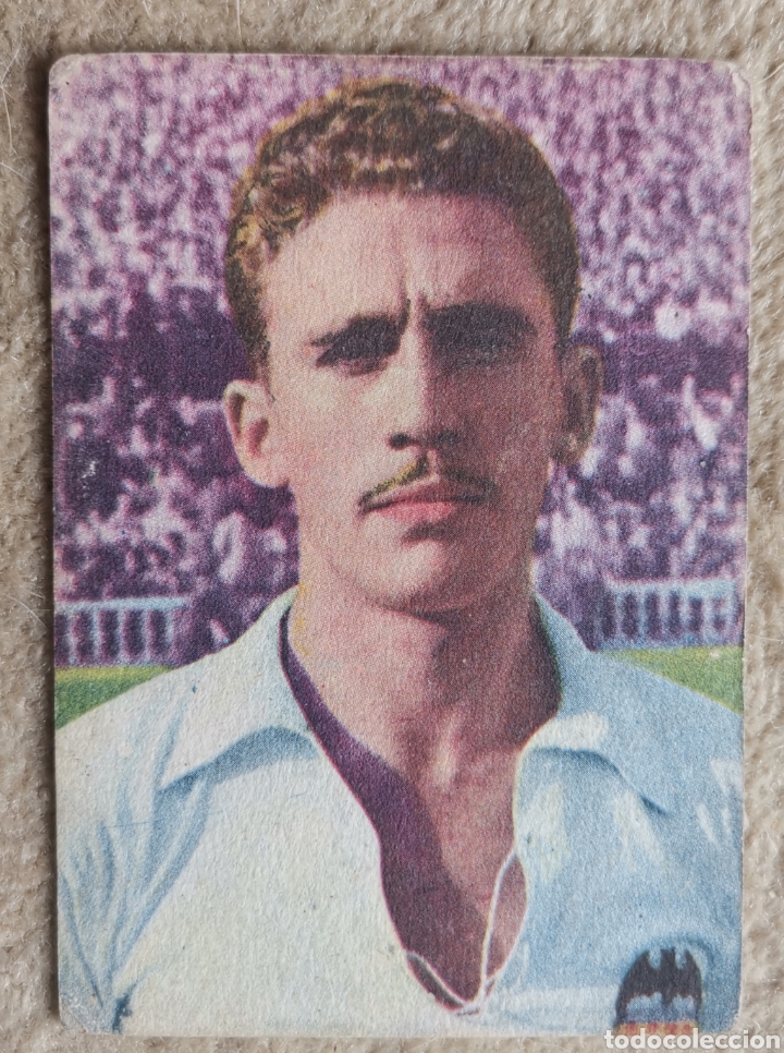 Cromos de F&uacute;tbol: Cromo GAGO - Valencia Club de F&uacute;tbol -Chocolates Dulcinea de Quintana de la Orden 7x10cm