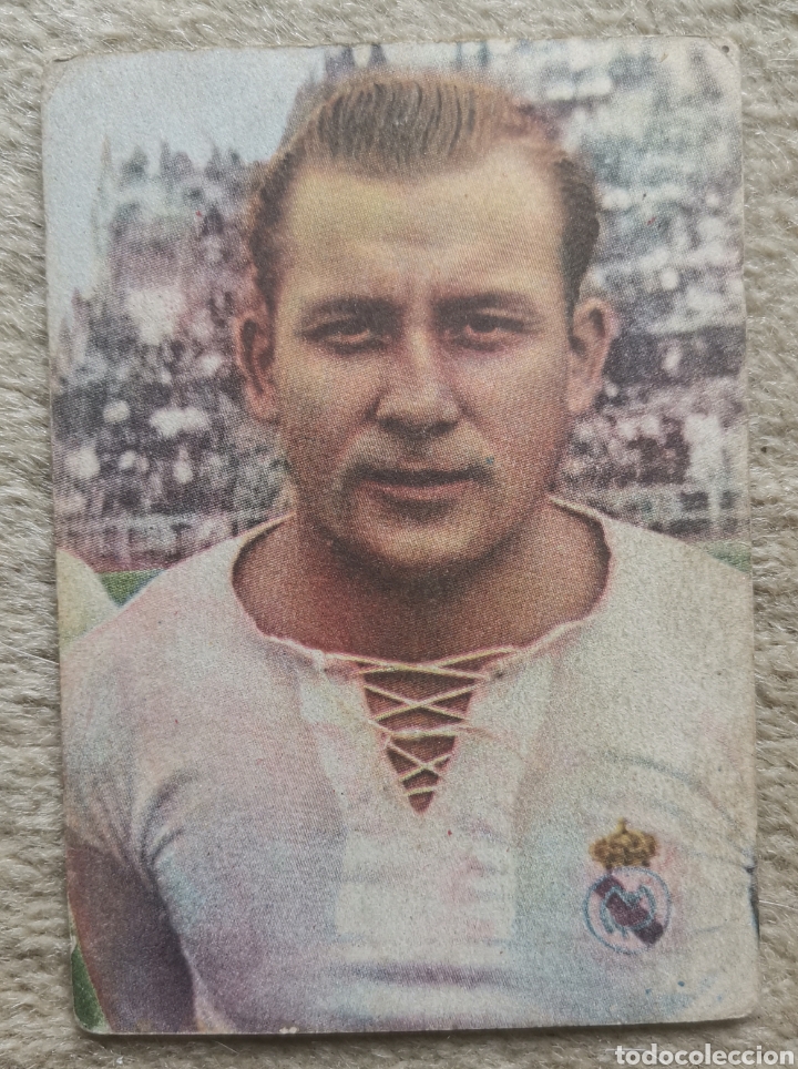 Fu&szlig;ball-Sticker: Cromo OLSEN - Real Madrid Club de F&uacute;tbol -Chocolates Dulcinea de Quintana de la Orden 7x10cm