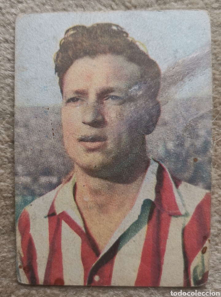 Figurine di Calcio: Cromo P&Eacute;REZ PAYA- Atl&eacute;tico de Madrid Club F&uacute;tbol -Chocolates Dulcinea de Quintana de la Orden 7x10cm