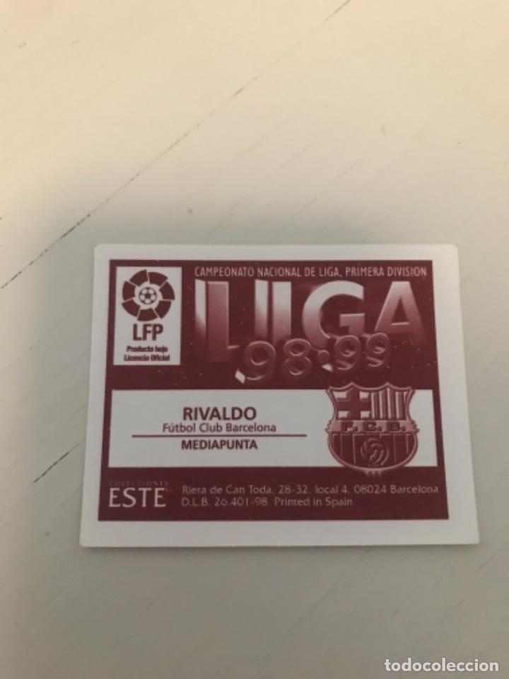 Cromos de f&uacute;tbol: Rivaldo - Foto 2
