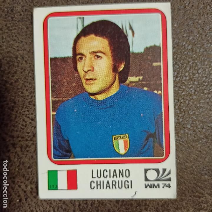 Fu&szlig;ball-Sticker: CROMO MUNDIAL ALEMANIA 74 PANINI N&ordm;307 LUCIANO CHIARUGI b1