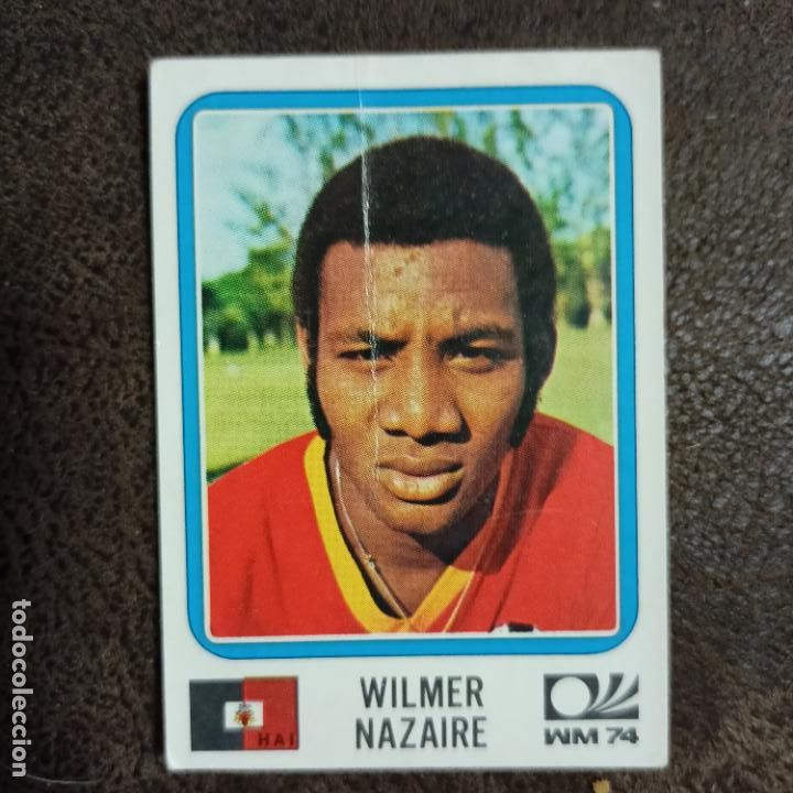 Cromos de F&uacute;tbol: WILMER NAZAIRE HAITI MUNDIAL ALEMANIA VULCANO 1974 CROMO FUTBOL LIGA 74 - 312 b1