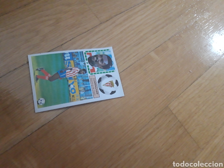 Cromos de f&uacute;tbol: Cunningham sporting de la este 83 84 1984 1983 despegado - Foto 1
