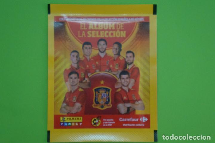 Cromos de f&uacute;tbol: SOBRE DE CROMOS DE F&Uacute;TBOL SIN ABRIR DE EL ALBUM DE LA SELECCION A&Ntilde;O 2021 DE PANINI - CARREFOUR