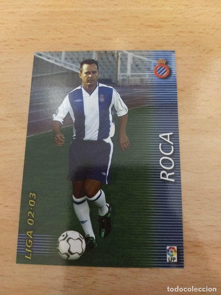 Cromos de f&uacute;tbol: Megafichas 2002/03. Roca. Espanyol. - Foto 1