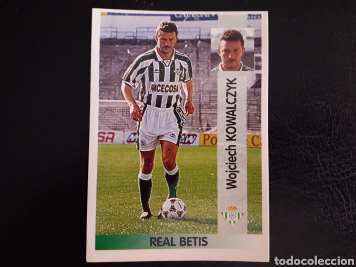 Fu&szlig;ball-Sticker: KOWALCZYK BETIS N&deg; 127 PANINI 96 97 1996 1997 SIN PEGAR VER FOTOS. PEDIDO M&Iacute;NIMO 3&euro;.