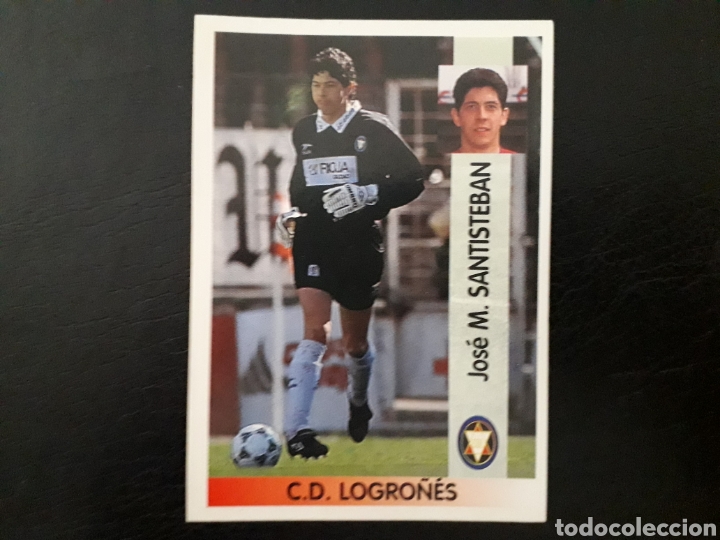 Football Stickers: SANTISTEBAN LOGRO&Ntilde;&Eacute;S N&deg; 305 PANINI 96 97 1996 1997 SIN PEGAR. VER FOTOS. PEDIDO M&Iacute;NIMO 3&euro;.