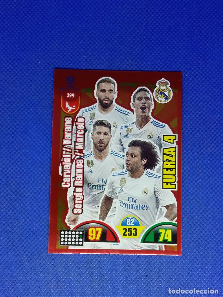 Cromos de f&uacute;tbol: ADRENALYN 2017-18 FUERZA 4 N&ordm; 399