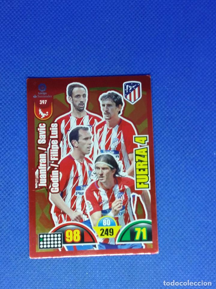 Fu&szlig;ball-Sticker: ADRENALYN 2017-18 FUERZA 4 N&ordm; 397