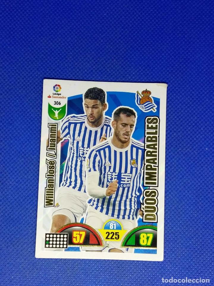 Fu&szlig;ball-Sticker: ADRENALYN 2017-18 DUOS IMPARABLES N&ordm; 306