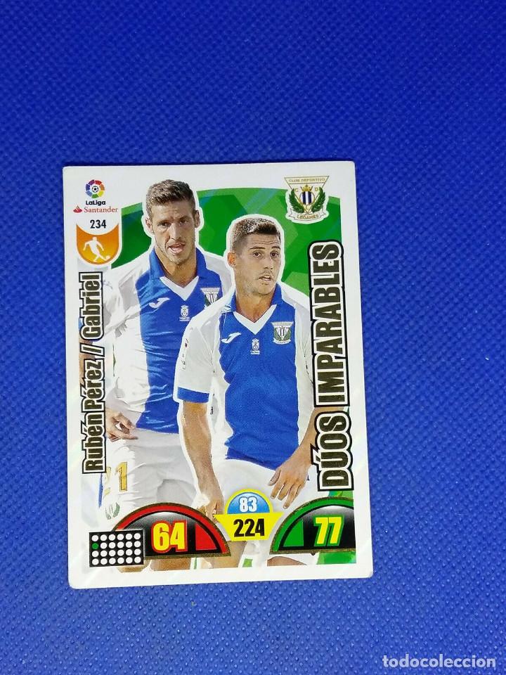 Football Stickers: ADRENALYN 2017-18 DUOS IMPARABLES N&ordm; 234