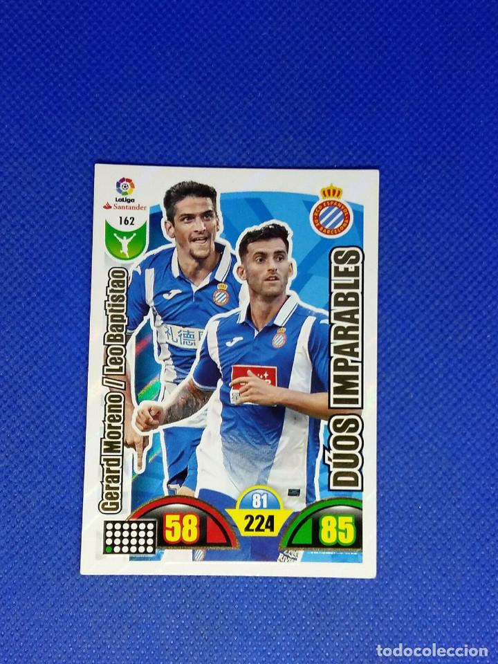 Cromos de f&uacute;tbol: ADRENALYN 2017-18 DUOS IMPARABLES N&ordm; 162