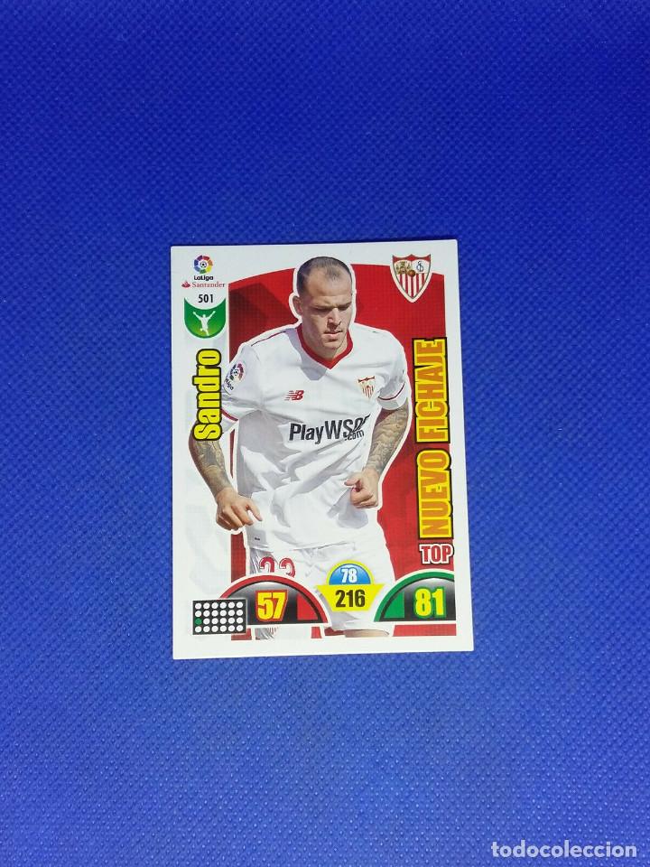 Cromos de f&uacute;tbol: ADRENALYN 2017-18 N&ordm; 501 SANDRO - Foto 1