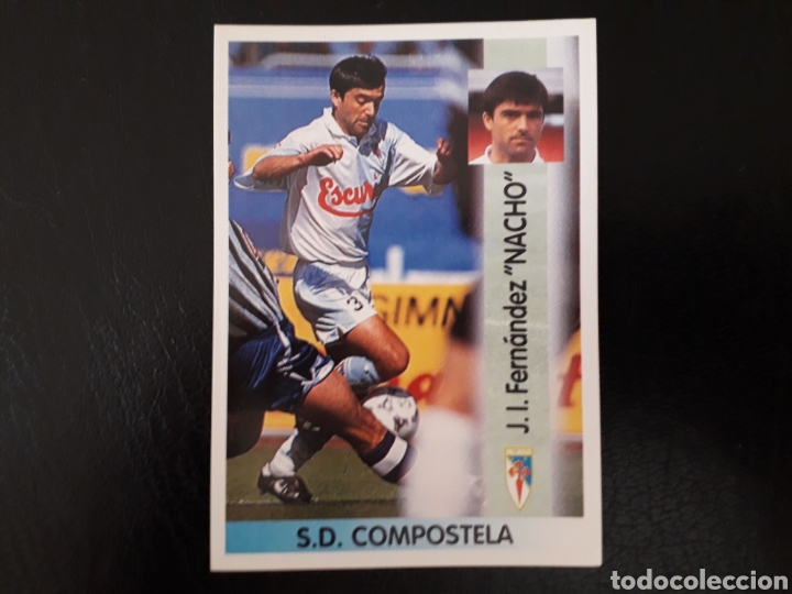 Fu&szlig;ball-Sticker: NACHO COMPOSTELA N&deg; 150 PANINI 96 97. 1996 1997. SIN PEGAR. VER FOTOS. PEDIDO M&Iacute;NIMO 3 &euro;.