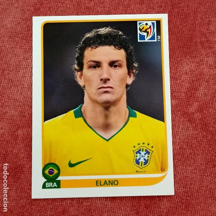 Cromos de F&uacute;tbol: #498 ELANO BRASIL MUNDIAL SOUTH AFRICA 2010 PANINI FIFA WORLD CUP STICKERS