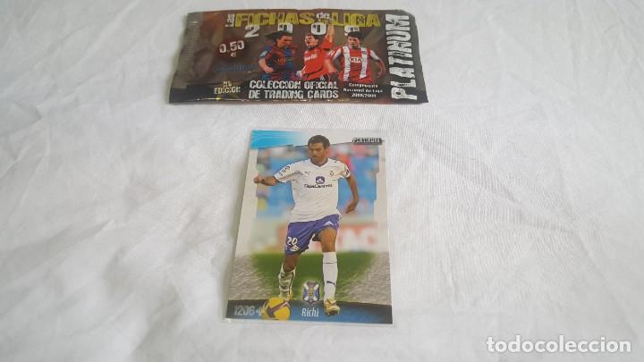 Figurine di Calcio: LOTE MUNDICROMO 2008 2009 1206 RICHI PLATINUM