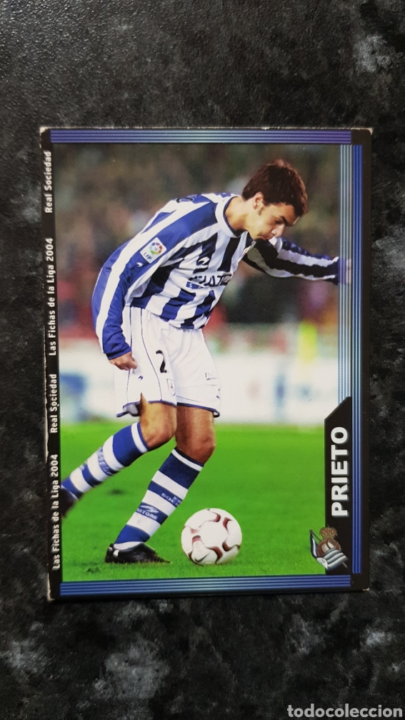 Cromos de Futebol: N&deg; 675 Prieto Mundicromo 2003/2004