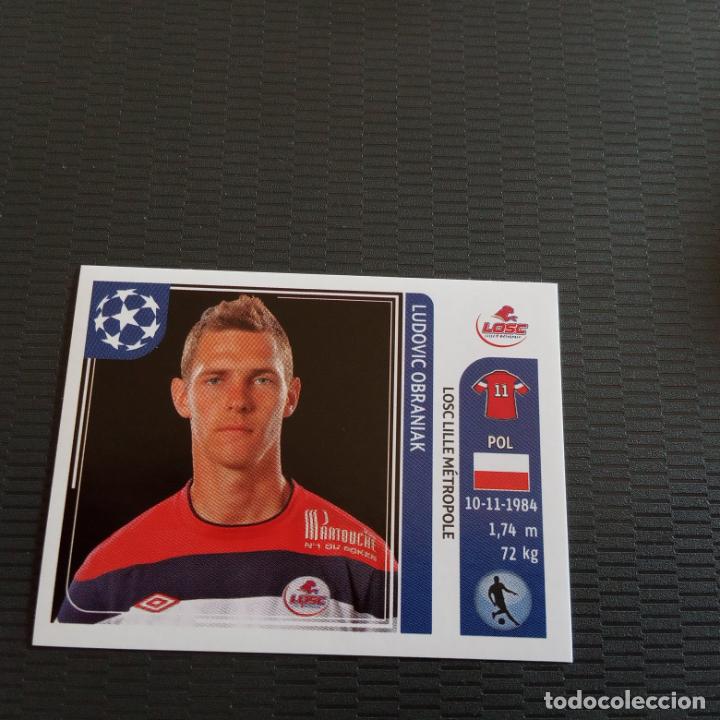 Fu&szlig;ball-Sticker: OBRANIAK LILLE PANINI CHAMPIONS LEAGUE 11 12 CROMO FUTBOL 2011 2012 - SIN PEGAR - 118 C