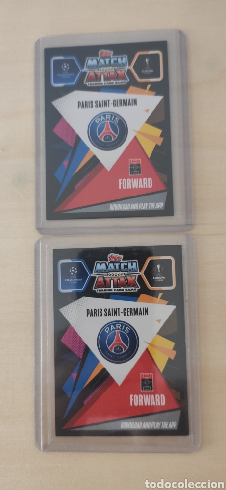 Cromos de f&uacute;tbol: MBAPPE PSG TOPPS MATCH ATTAX - Foto 2