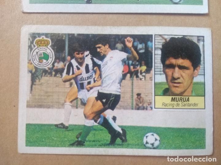 Cromos de F&uacute;tbol: ALF ESTE 84 85 1984 1985 RACING SANTANDER MURUA NUNCA PEGADO