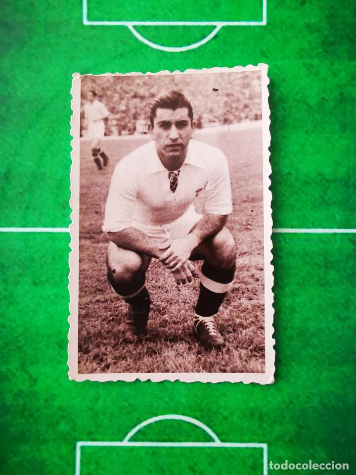 Cromos de Futebol: ANTIGUO CROMO FUTBOL FOTOGRAFIA COMERCIAL GO&Ntilde;I CAMPEONATO DE LIGA REAL MADRID 75 CTS CORONA
