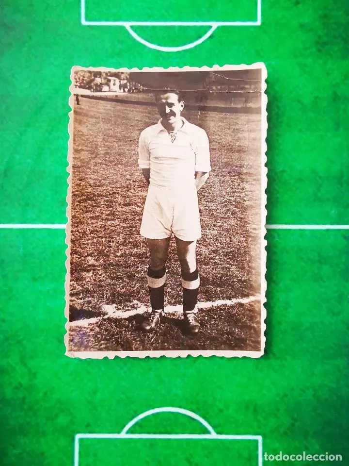 ANTIGUO CROMO FUTBOL FOTOGRAFIA COMERCIAL GOÑI CAMPEONATO LIGA REAL MADRID 75 CTS PRUDEN/BARINAGA?