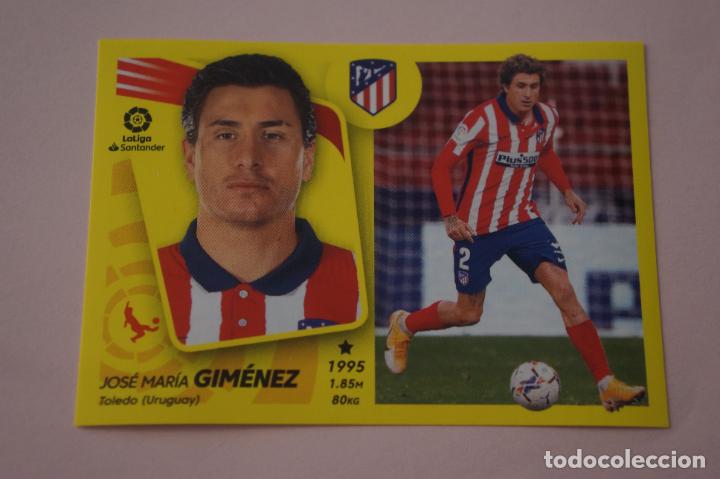 Cromos de f&uacute;tbol: CROMO DE F&Uacute;TBOL GIMENEZ DEL ATLETICO DE MADRID N&ordm; 8 LIGA ESTE 2021-2022/21-22 PANINI