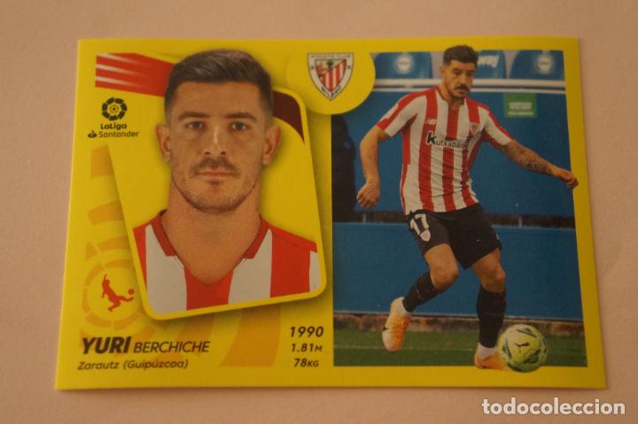 Cromos de f&uacute;tbol: CROMO DE F&Uacute;TBOL YURI DEL ATH. BILBAO SIN PEGAR N&ordm; 11 A LIGA ESTE 2021-2022/21-22 PANINI