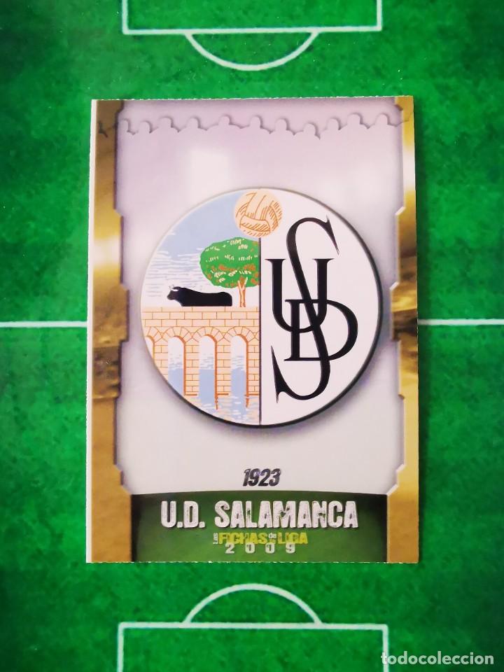 Cromos de F&uacute;tbol: CROMO FUTBOL 08 09 MUNDICROMO LIGA 2008 2009 2&ordf; DIVISION UD SALAMANCA 556 ESCUDO ALINEACION