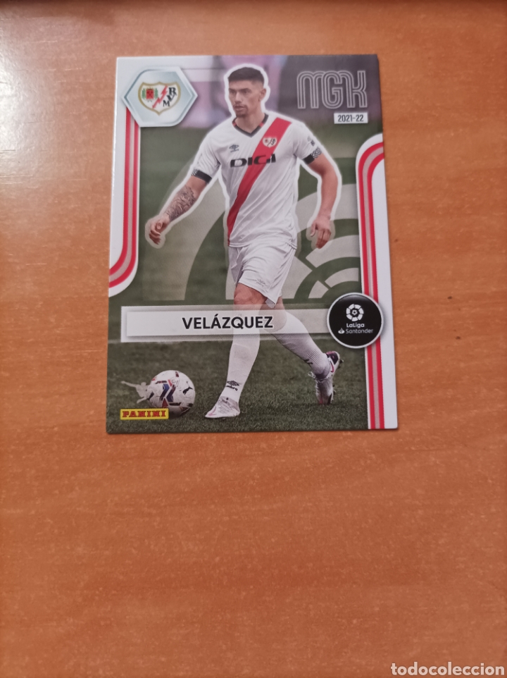 Cromos de f&uacute;tbol: Vel&aacute;zquez 277 Rayo Vallecano Megacracks 2021/22 21-22