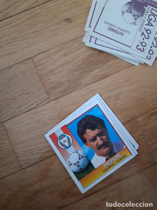 Cromos de f&uacute;tbol: Vidal logro&ntilde;es 92 93 1993.1992 despegado este - Foto 1