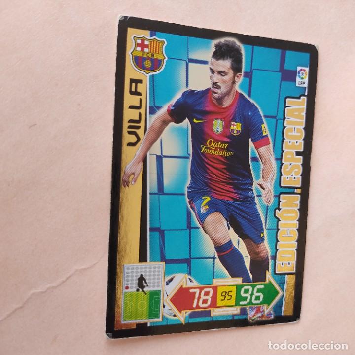 Cromos de Futebol: adrenalyn-2012-2013-Villa-edici&oacute;n especial.