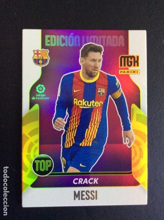 Fu&szlig;ball-Sticker: MESSI (BARCELONA) EDICION LIMITADA TOP CRACK MEGACRACKS 2021/22