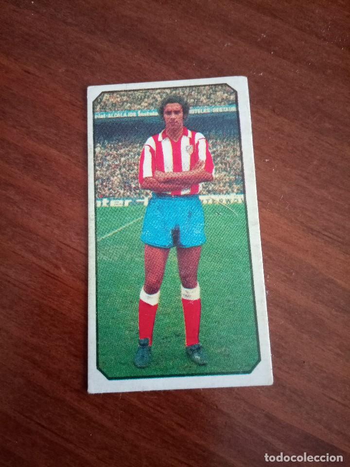 Cromos de f&uacute;tbol: CROMO EUSEBIO 77/78- ATLETICO MADRID- NUNCA PEGADO - Foto 1
