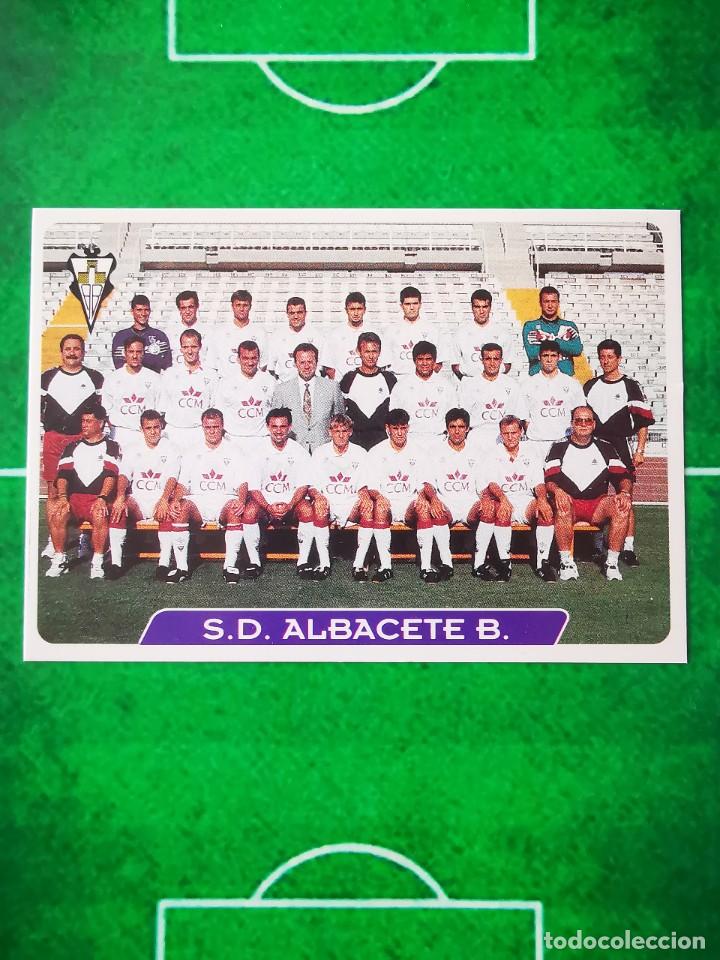 Football Stickers: CROMO FUTBOL 95 96 MUNDICROMO FICHAS LIGA 1995 1996 SD ALBACETE 289 PLANTILLA