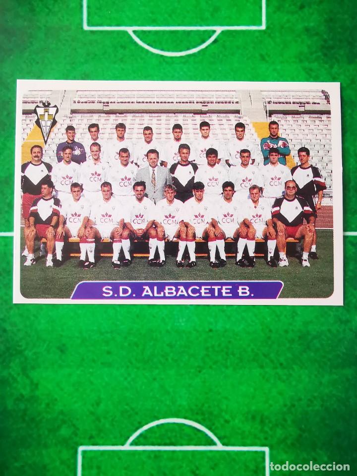 Football Stickers: CROMO FUTBOL 95 96 MUNDICROMO FICHAS LIGA 1995 1996 SD ALBACETE 289 PLANTILLA